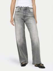 ONLY Jeansy Madison 15299800 Szary Wide Leg. Szare jeansy ONLY, m, bez wzorów, z bawełny. Za 139.99 zł.