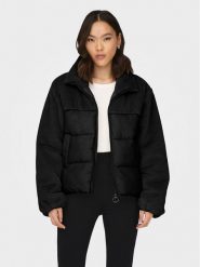 ONLY Kurtka puchowa 15292945 Czarny Regular Fit. Czarne kurtki ONLY, na zimę, xl, bez wzorów, z puchu, bez kaptura. Za 159.99 zł.