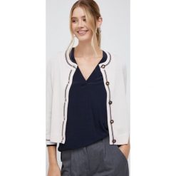 PS Paul Smith kardigan wełniany damski kolor biały lekki. Czerwone swetry PS PAUL SMITH, l, bez wzorów, z dzianiny, bez ramiączek. Za 1,159.90 zł.