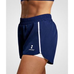 Spodenki do Tenis/Padel damskie Training. Niebieskie szorty sportowe NORDICDOTS, bez wzorów, z elastanu, tenisowe. Za 190.00 zł.