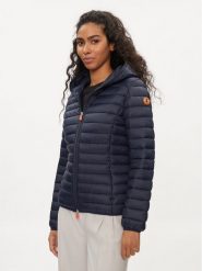 Save The Duck Kurtka przejściowa D33620W GIGA01 Granatowy Regular Fit. Niebieskie kurtki Save the duck, bez wzorów, z syntetyku, bez kaptura. Za 449.99 zł.