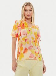Morgan Bluzka 241-OMET.F Kolorowy Regular Fit. Bluzki Morgan, bez wzorów, z syntetyku, bez kołnierzyka, bez ramiączek. Za 149.99 zł.