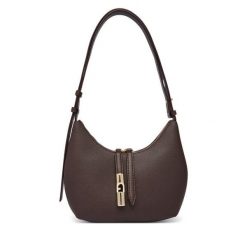 Torebka Furla. Brązowe torebki klasyczne Furla, bez wzorów, klasyczne, bez dodatków. Za 1,259.00 zł.