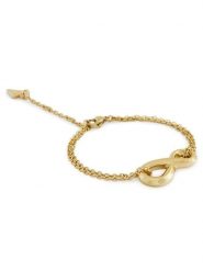 Guess Bransoletka JUBB05 050JW Złoty. Żółte bransoletki Guess, metalowe. Za 159.99 zł.