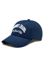 Tommy Jeans Czapka z daszkiem Hot Summer AW0AW15959 Niebieski. Niebieskie czapki z daszkiem Tommy Jeans, bez wzorów, z bawełny. Za 79.99 zł.