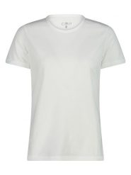 CMP Koszulka funkcyjna w kolorze białym rozmiar: 46. Białe t-shirty sportowe CMP, bez wzorów, z materiału, bez ramiączek, outdoorowe. Za 28.58 zł.