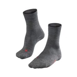 Skarpetki damskie Falke TK2 Sensitive. Szare skarpetki Falke, bez wzorów, z materiału. Za 161.50 zł.