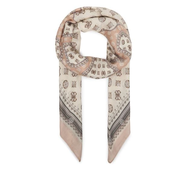 Chusta Guess. Brązowe chusty Guess, z aplikacjami. Za 249.99 zł.