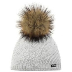 Czapka Eisbar Yva Lux MÜ. Białe czapki zimowe Eisbär, bez wzorów, z dzianiny. Za 319.90 zł.