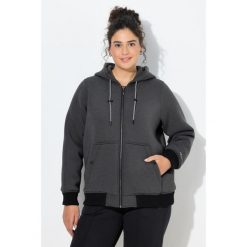 Damskie Kurtka softshell hydrofobowa podszewka pikowana kaptur. Czarne kurtki Ulla Popken, plus size, bez wzorów, z elastanu, bez kaptura. Za 479.99 zł.
