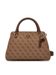 Guess Torebka Noelle II HWBG96 72070 Brązowy. Brązowe torebki klasyczne Guess, z aplikacjami, ze skóry, bez dodatków. Za 679.99 zł.
