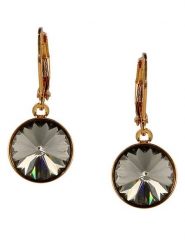 Otazu Pozłacane kolczyki z kryształami Swarovski rozmiar: onesize. Żółte kolczyki Otazu, z kryształem, pozłacane. Za 78.99 zł.