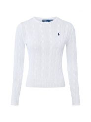 Polo Ralph Lauren Sweter damski z dzianiny Kobiety Bawełna niebieski jednolity, L. Niebieskie swetry Polo Ralph Lauren, l, bez wzorów, z bawełny, bez ramiączek. Za 989.95 zł.