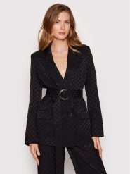 KARL LAGERFELD Marynarka Monogram 221W1405 Czarny Regular Fit. Czarne marynarki i żakiety KARL LAGERFELD, bez wzorów, z wiskozy, bez ramiączek. Za 1,979.00 zł.