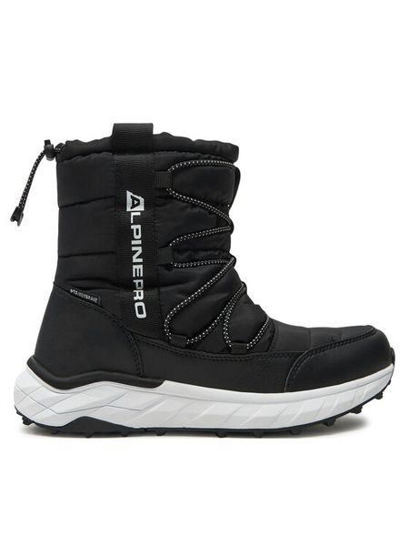 Alpine Pro Śniegowce Cofa LBTD546990PL Czarny. Czarne śniegowce Alpine Pro, bez wzorów, z materiału, bez zapięcia. Za 399.99 zł.