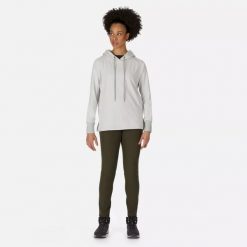 Damska Bluza Z Kapturem Hartside. Białe bluzy z kapturem Regatta, xl, bez wzorów, z elastanu, z kapturem, trekkingowe. Za 80.99 zł.