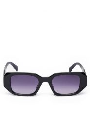 JENNY Okulary przeciwsłoneczne 4WF-012-SS25 Czarny. Czarne okulary przeciwsłoneczne Jenny, bez wzorów, z tworzywa sztucznego, plastikowe. Za 39.99 zł.