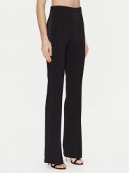 Elisabetta Franchi Spodnie materiałowe PA-082-51E2-V320 Czarny Regular Fit. Czarne spodnie materiałowe Elisabetta Franchi, bez wzorów, z materiału. Za 1,379.00 zł.