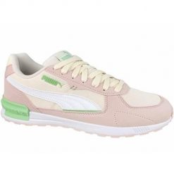 Buty do chodzenia damskie Puma Graviton Jr. Czerwone buty do biegania Puma, bez wzorów, z gumy, bez zapięcia, do biegania. Za 262.00 zł.