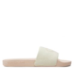 Klapki Calvin Klein Jeans. Klapki Calvin Klein Jeans, bez wzorów, z jeansu, bez obcasa, bez zapięcia. Za 199.99 zł.