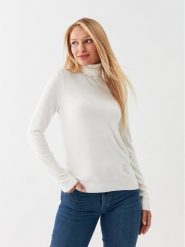 Liu Jo Golf WF3126 MA18F Écru Regular Fit. Swetry Liu Jo, m, bez wzorów, z wiskozy, bez ramiączek. Za 599.99 zł.