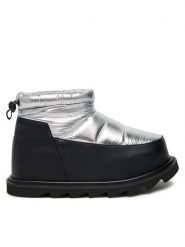 United Nude Botki Zembla Bubble Bootie 10884141190 Srebrny. Szare botki United Nude, bez wzorów, z materiału, bez obcasa, na koturnie, bez zapięcia. Za 579.99 zł.