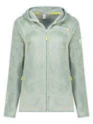 ANAPURNA Kurtka polarowa "Uternel" w kolorze miętowym rozmiar: S. Zielone kurtki ANAPURNA, s, bez wzorów, z polaru, bez kaptura. Za 82.99 zł.