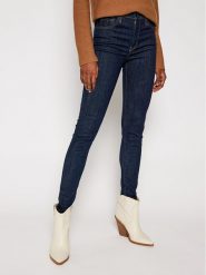 Levi's® Jeansy 720™ 52797-0176 Granatowy Super Skinny Fit. Niebieskie jeansy s, bez wzorów, z bawełny. Za 329.99 zł.