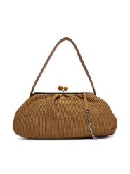 Weekend Max Mara Torebka 2615511095650 Pomarańczowy. Brązowe kopertówki Weekend Max Mara, bez wzorów, z syntetyku, wizytowe, bez dodatków. Za 1,739.00 zł.