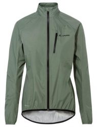 Kurtka damska Drop Jacket III. Zielone kurtki do biegania Vaude, bez wzorów, z materiału, bez kaptura, rowerowe. Za 543.45 zł.