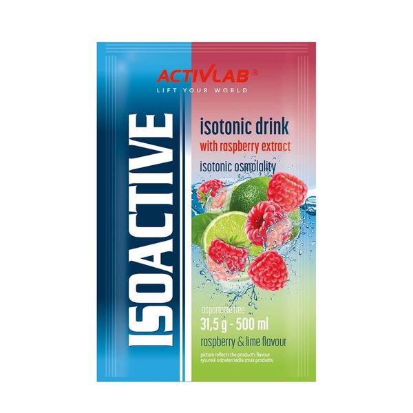 Isoactive izotonik funkcjonalny saszetka. Zielone nerki i saszetki ACTIVLAB, z aplikacjami, bez dodatków. Za 1.49 zł.