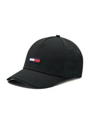 Tommy Jeans Czapka z daszkiem Tju Flag Cap AU0AU00843 Czarny. Czarne czapki z daszkiem Tommy Jeans, bez wzorów, z jeansu. Za 79.99 zł.
