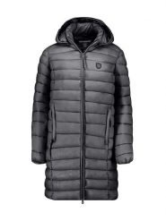 Canadian Peak Płaszcz pikowany "Akitaleak" w kolorze antracytowym rozmiar: M. Czarne płaszcze Canadian Peak, m, bez wzorów, bez kaptura. Za 165.71 zł.