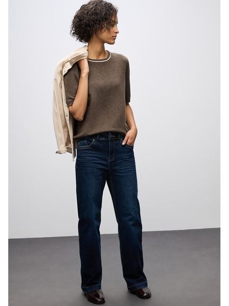 Cecil Sweter w kolorze brązowym rozmiar: 42. Brązowe swetry Cecil, bez wzorów, bez ramiączek. Za 91.56 zł.