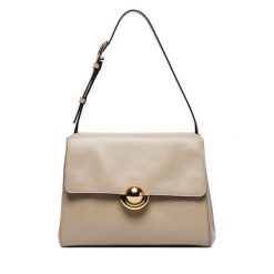 Torebka Furla. Brązowe torebki klasyczne Furla, bez wzorów, klasyczne, bez dodatków. Za 1,979.00 zł.