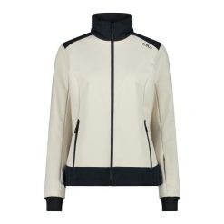 Damska kurtka narciarska z kapturem CMP. Białe kurtki narciarskie CMP, na zimę, xs, bez wzorów, z softshellu, z kapturem, narciarskie. Za 439.99 zł.