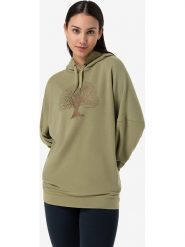 Super.natural Bluza "Feel Good Tok" w kolorze khaki rozmiar: XL. Brązowe bluzy z kapturem super.natural, xl, bez wzorów, z wełny, z kapturem. Za 339.99 zł.