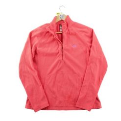Second life - Bluza polarowa damska Polaire 1/4 zip - Stan dobry. Brązowe bluzy bez kaptura The North Face, l, bez wzorów, z jeansu, bez kaptura. Za 122.16 zł.