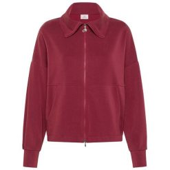 Bluza Deha Soft Touch Full Zip Sweatshirt Damskie. Czerwone bluzy Deha, l, bez wzorów, z elastanu, bez ramiączek, bez kaptura. Za 522.99 zł.