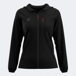 Damska bluza z kapturem zapinana na zamek Joma Mystic. Czarne bluzy Joma, l, bez wzorów, z elastanu, klasyczne, bez ramiączek, z kapturem. Za 135.50 zł.