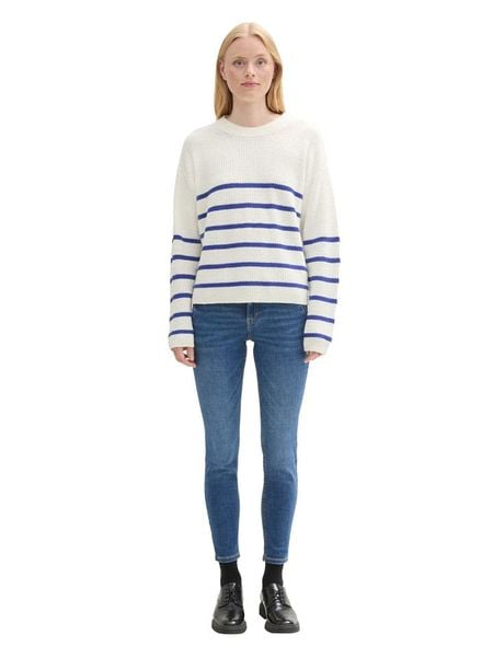 TOM TAILOR Denim Dżinsy - Slim fit - w kolorze niebieskim rozmiar: W32. Niebieskie jeansy TOM TAILOR DENIM, s, z aplikacjami, z denimu, klasyczne. Za 122.09 zł.