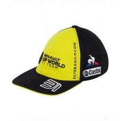 Czapka Renault F1 Team Ocon - Oficjalna dla Fanów. Czapki z daszkiem OEM, bez wzorów, eleganckie. Za 196.99 zł.