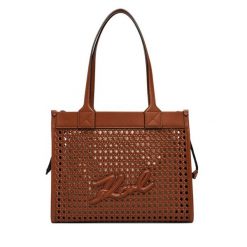 Torebka KARL LAGERFELD. Brązowe torebki klasyczne KARL LAGERFELD, bez wzorów, klasyczne, bez dodatków. Za 699.99 zł.