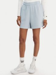 Reebok Szorty sportowe Karin RK25504CCW Błękitny Regular Fit. Niebieskie szorty sportowe Reebok, bez wzorów, z bawełny. Za 99.99 zł.