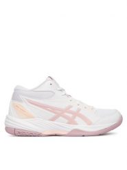 Asics Buty halowe Gel-Task Mt 4 1072A105 Biały. Białe buty treningowe ASICS, bez wzorów, ze skóry, bez zapięcia. Za 429.99 zł.