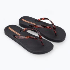 Japonki damskie Ipanema Anat Connect. Czarne japonki Ipanema, bez wzorów. Za 110.35 zł.