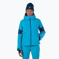 Kurtka narciarska damska Rossignol Wispile Puffy. Niebieskie kurtki narciarskie Rossignol, na zimę, l, bez wzorów, z materiału, bez kaptura, narciarskie, primaloft. Za 1,299.00 zł.