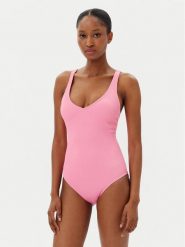 Roxy Strój kąpielowy Love New ERJX103493 Różowy. Czerwone stroje jednoczęściowe Roxy, bez wzorów, z syntetyku. Za 309.99 zł.