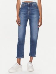Tommy Jeans Jeansy Izzie Hgh Sl Ank Ah5150 DW0DW17194 Granatowy Straight Leg. Niebieskie jeansy Tommy Jeans, bez wzorów, z jeansu. Za 369.99 zł.