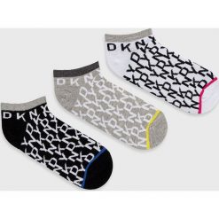 Dkny skarpetki (3-pack) S4.0066 damskie. Skarpetki DKNY, bez wzorów. W wyprzedaży za 42.99 zł.